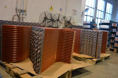 天鹅制冷 异形铜箔换热器 冷凝器 蒸发器 散热器 换热器 空调换热器图片_高清图_细节图-合肥天鹅制冷科技 -