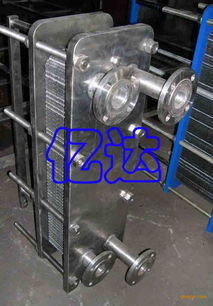 大连水水板式换热器设备图片 高清大图 谷瀑环保