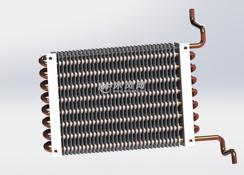板翅式热交换器设计模型与换热压力容器图纸解析